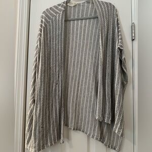 Black and white kimono